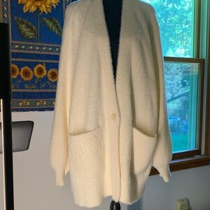 Nine West Cream Sweater Cardigan